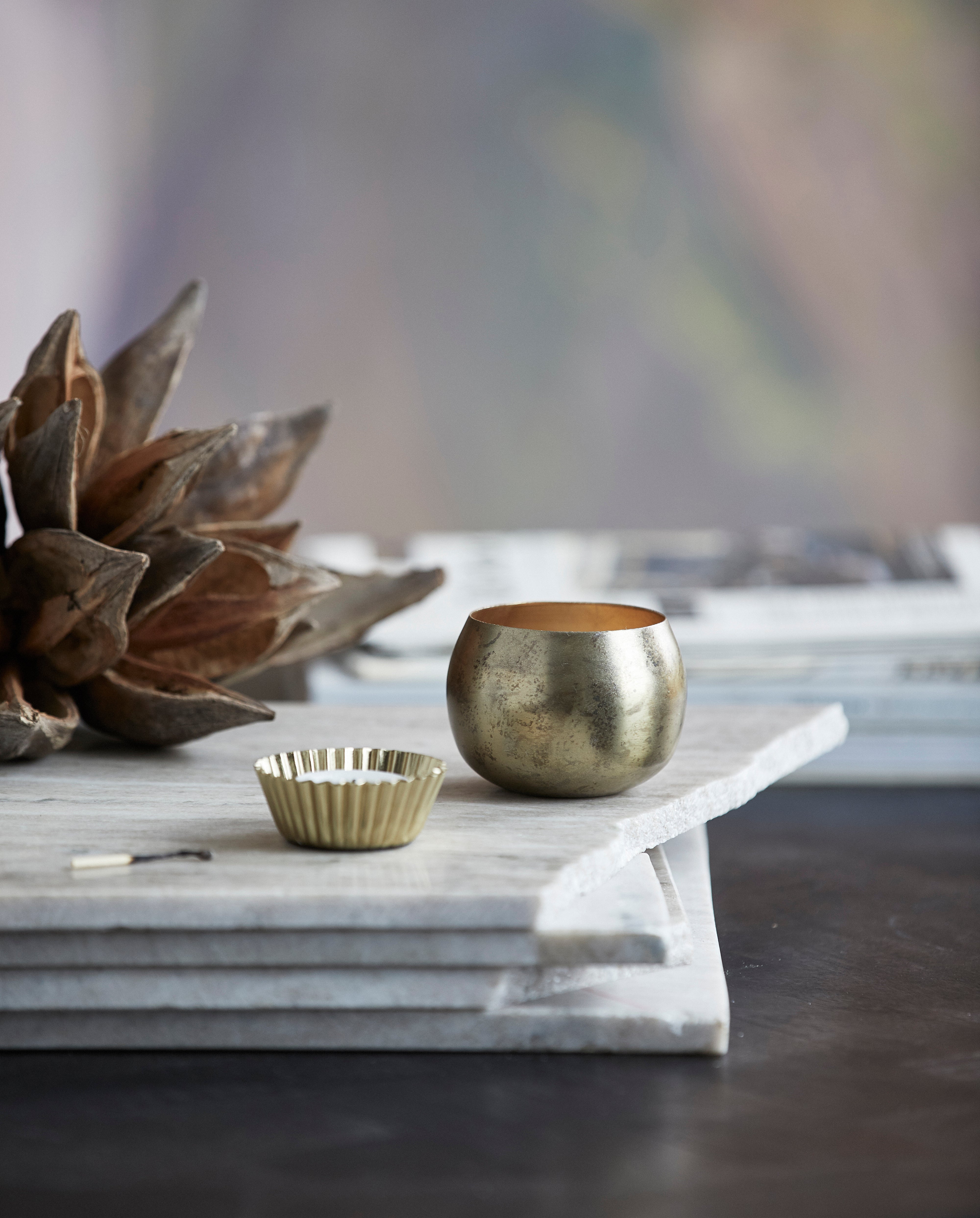 Dawson - T-light Holder, Nordal, ljus & ljuslyktor