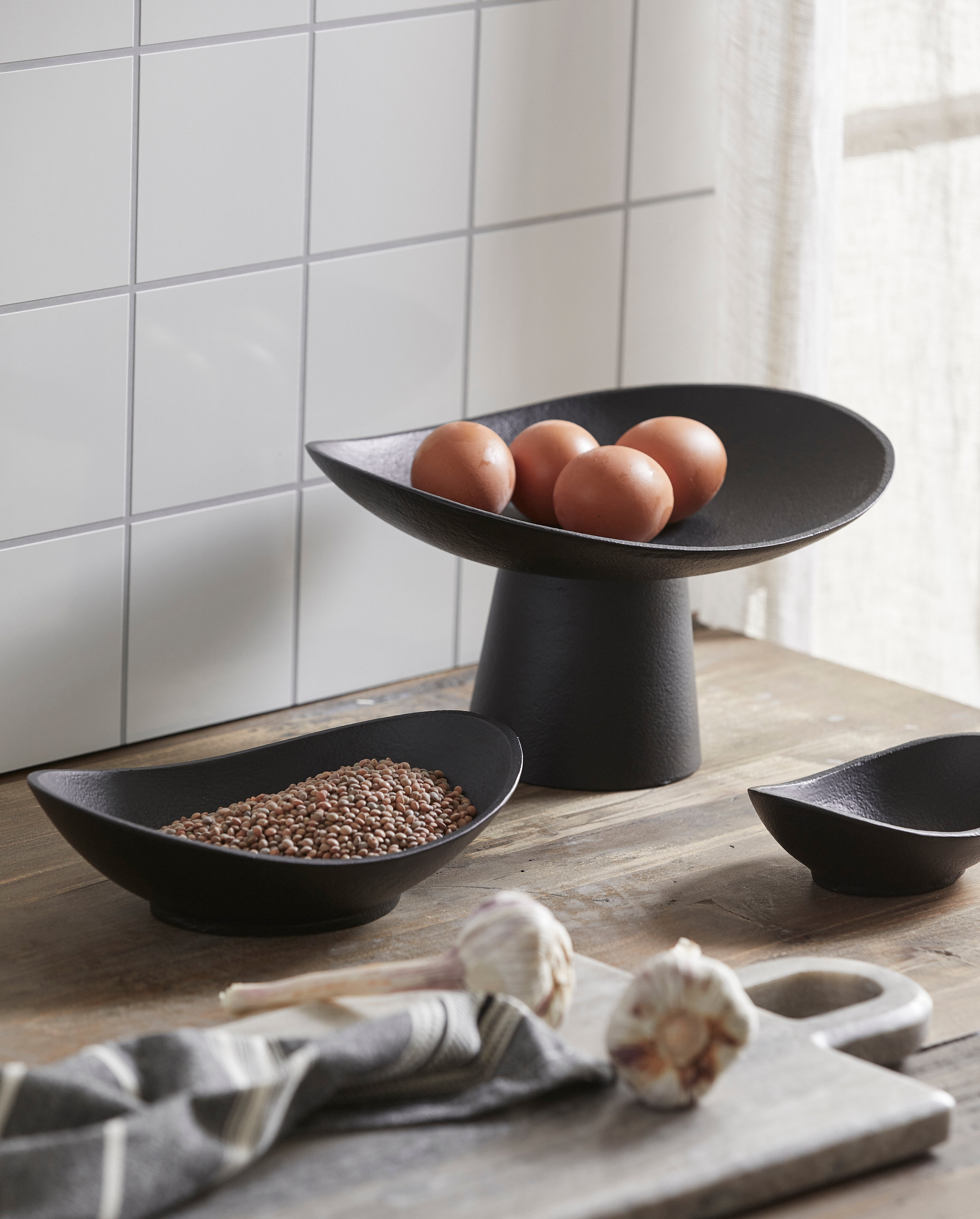 Kepel Bowl, S, Black, Nordal, köksredskap