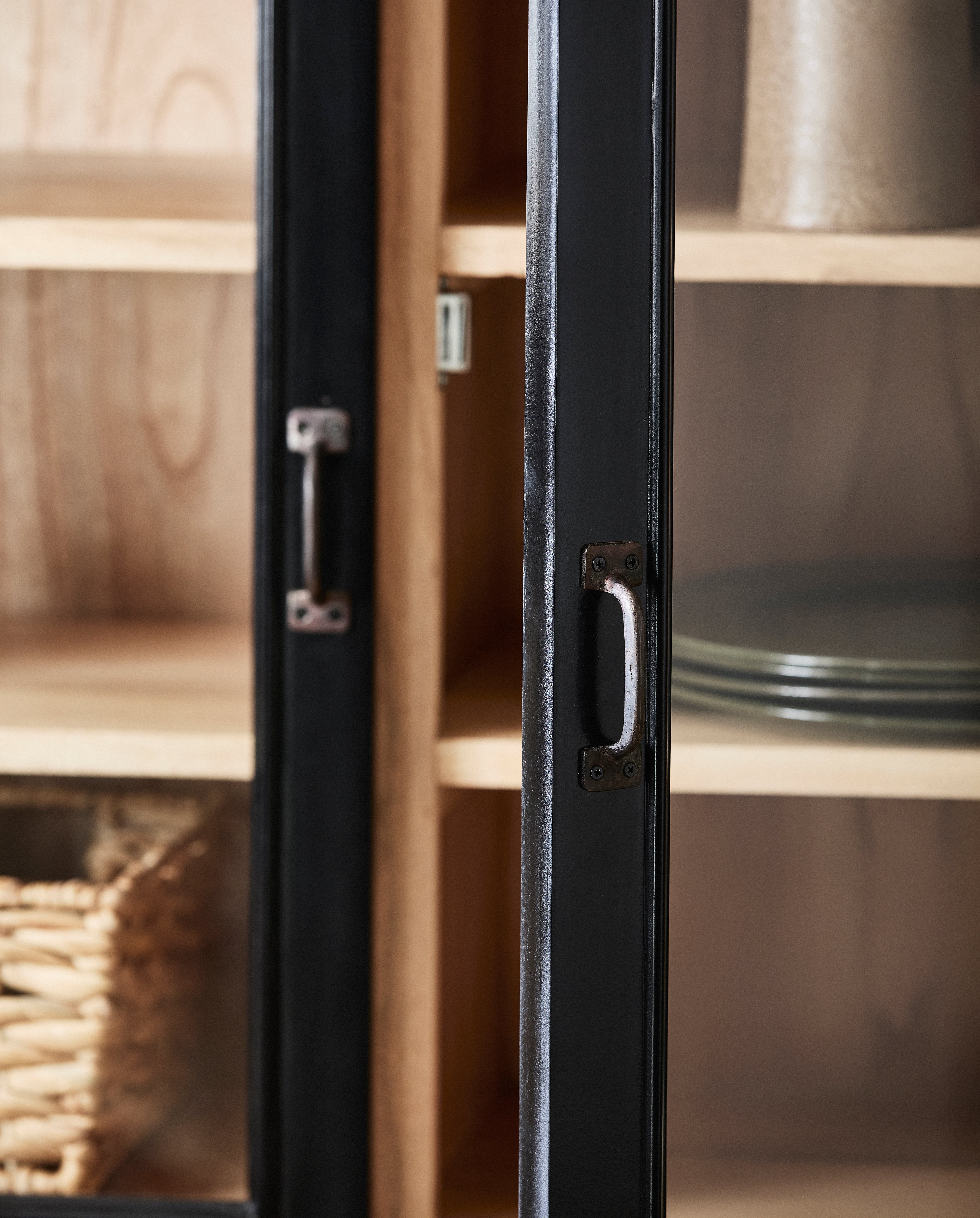 Viva Cabinet , 2 Doors - Black, Nordal, bokhyllor