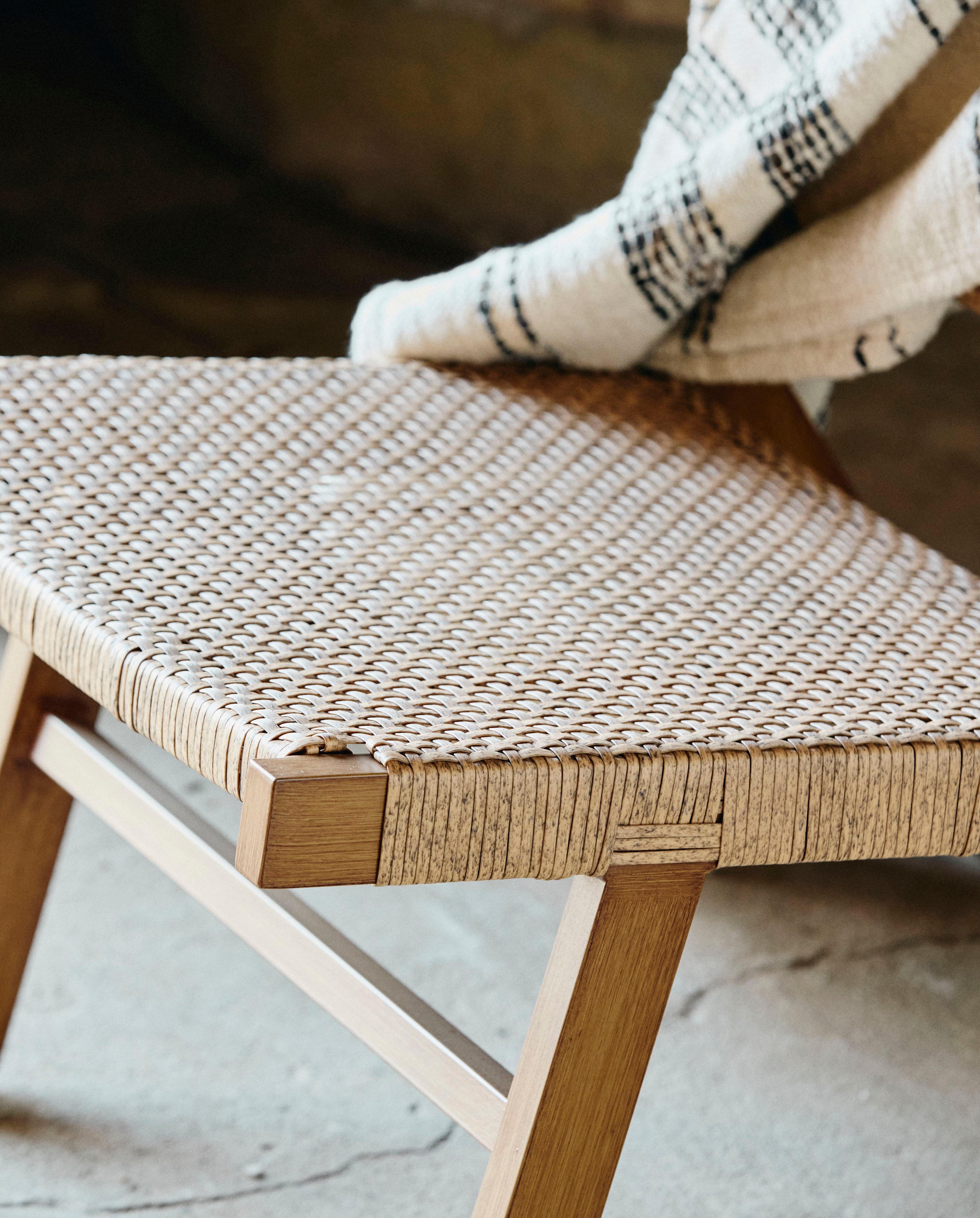 Vasai Lounge Chair, Natural, Nordal, trädgårdsmöbler