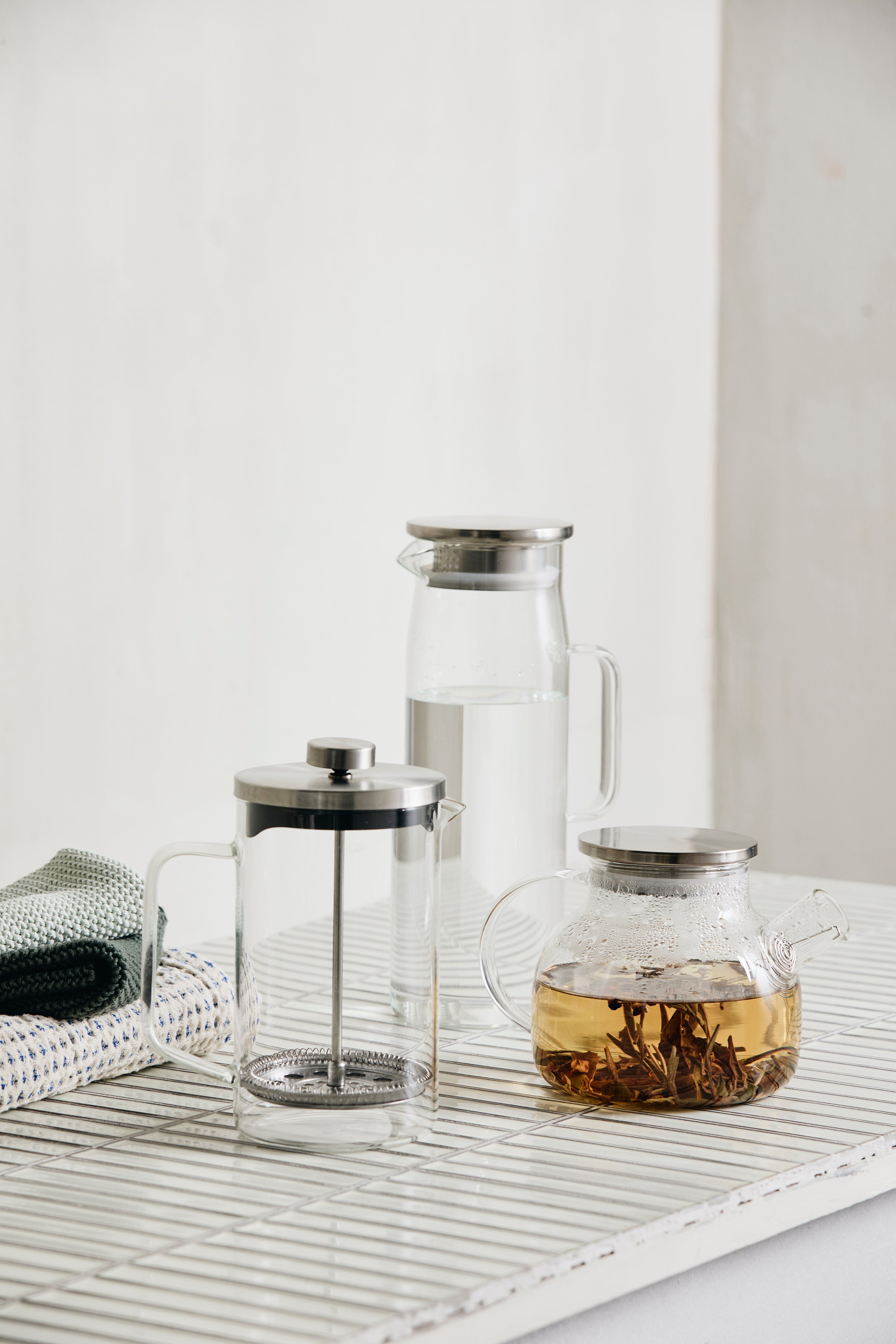 Chives Jug, Glass - Clear, Nordal, kannor och karaff