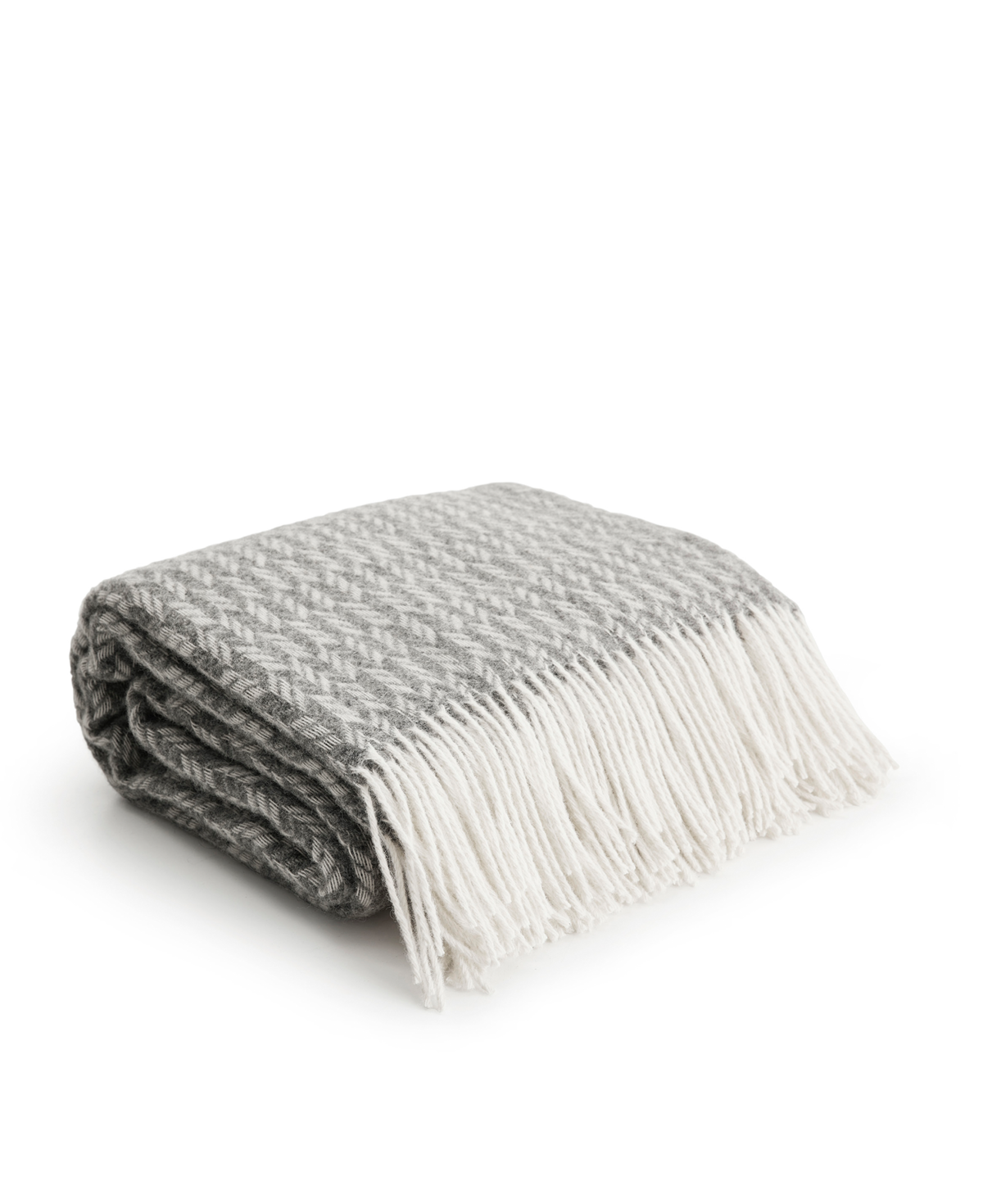 Härlig Ull Pläd från Ylleverket – Micromönster Grå, House of Regalo, bäddset-textil