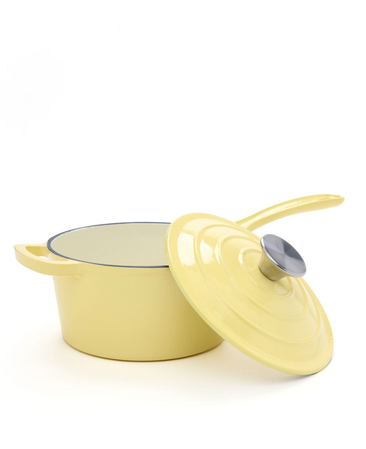Snygg Gryta med Lock i Gjutjärn från Jernverket – Gul, House of Regalo, kök-och-heminredning