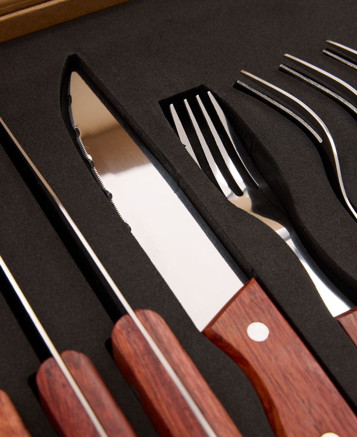 Robusta Bestick i Rosenträ, House of Regalo, kök-och-heminredning