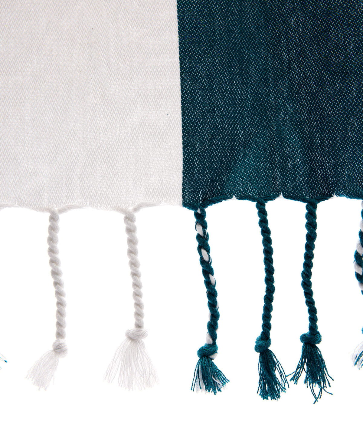 Hamamhandduk i Återvunnen Material – Petrol Rand Inklusive Totebag, House of Regalo, active-lifestyle