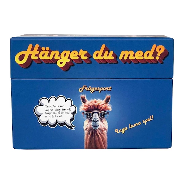 Happy Lama - hänger du med? frågesport spel