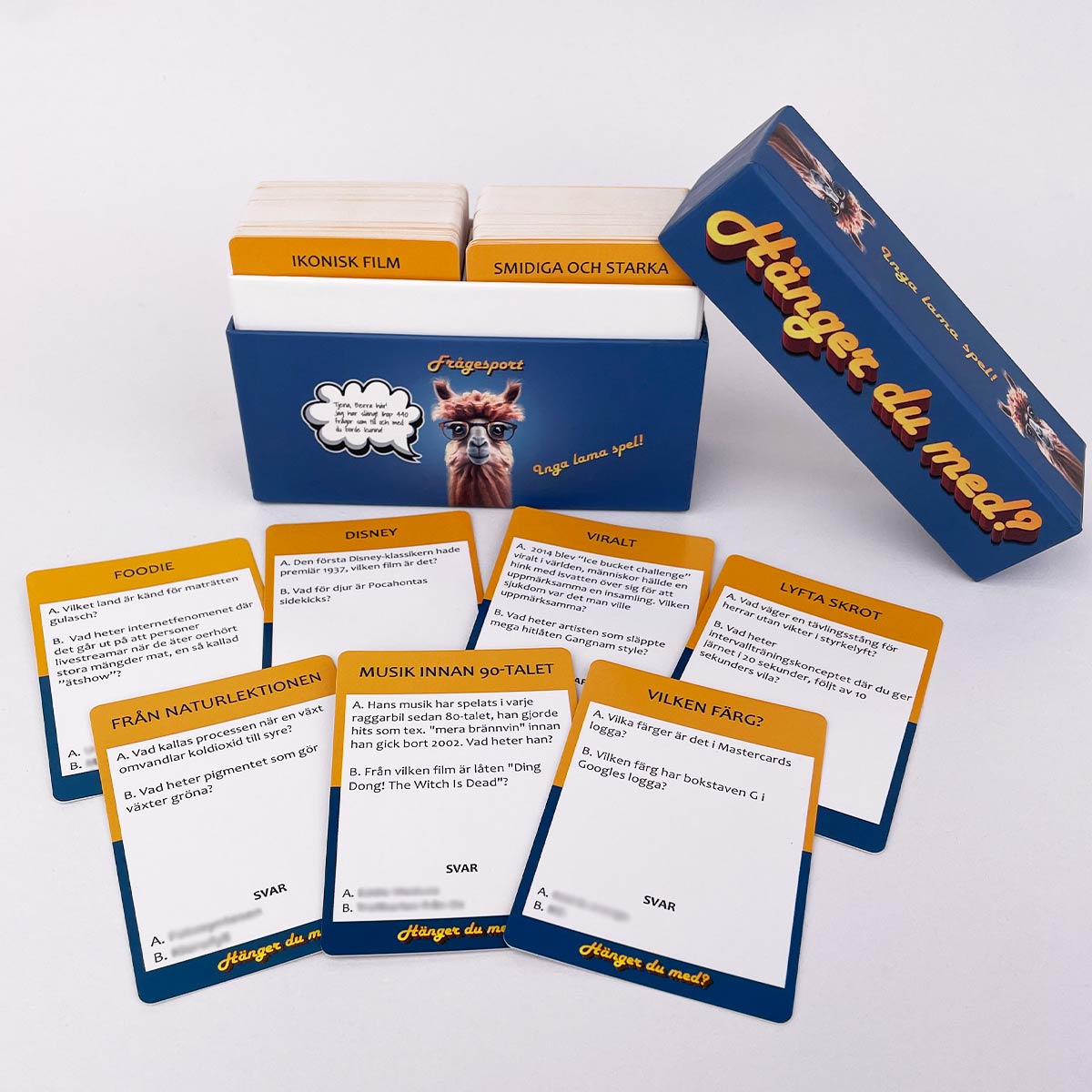 Happy Lama - hänger du med? frågesport spel