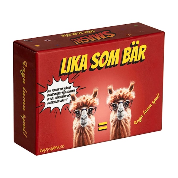 Happy Lama - Lika som bär, framsida