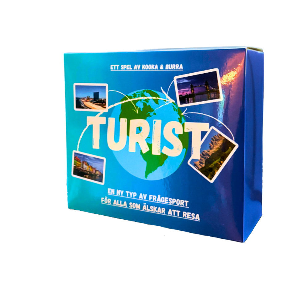 Turist spel, framsida