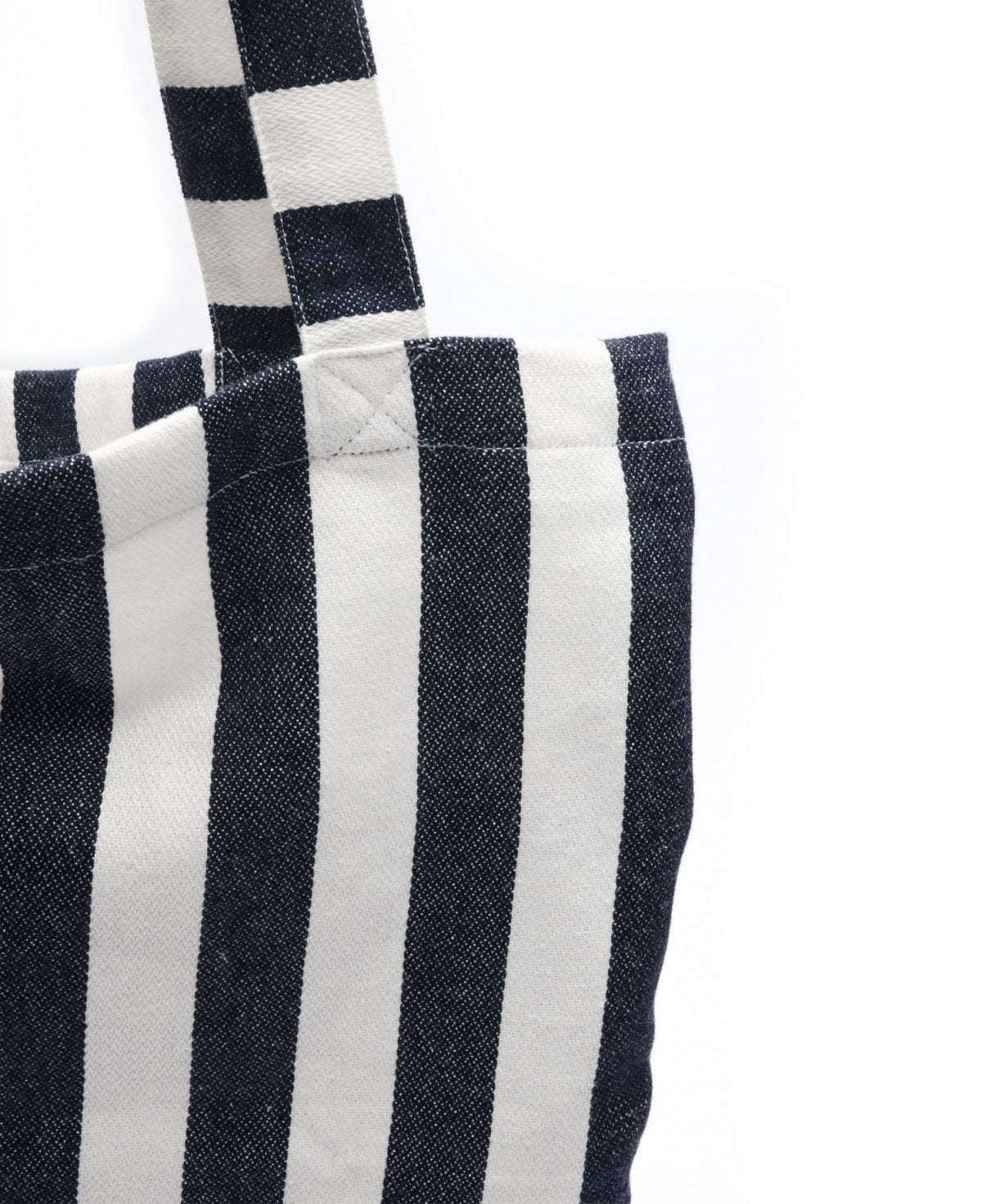 Tygkasse Hamam Recycled – Navy / Rand, House of Regalo, bäddset-textil