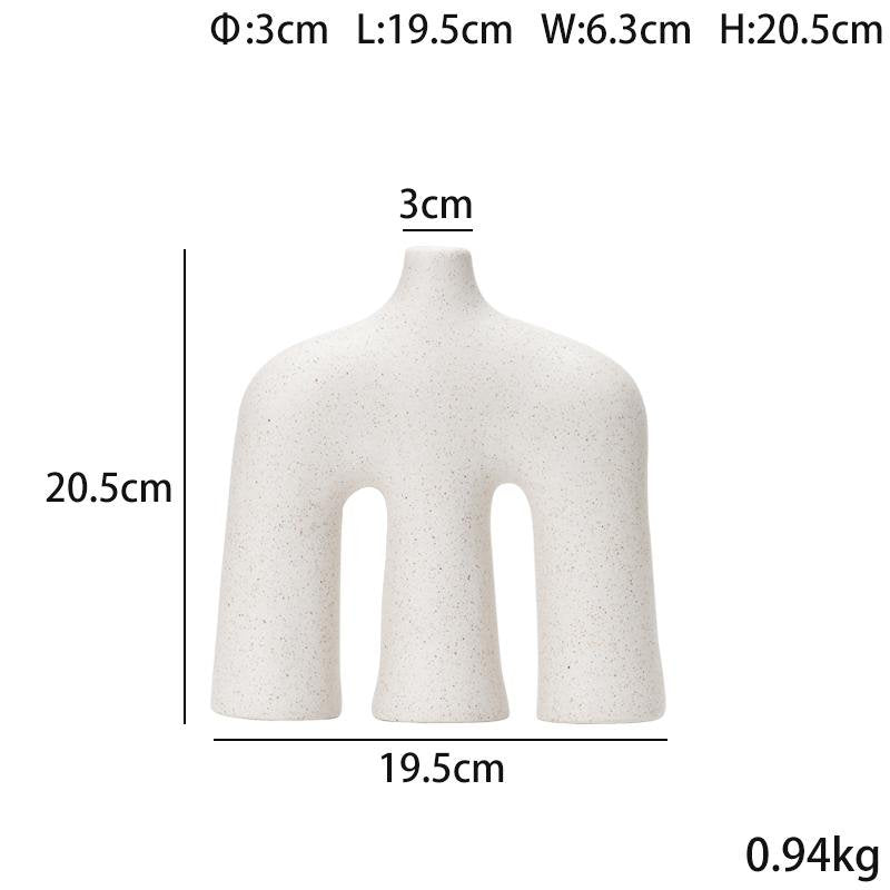 Rustik Keramikvas, Flora Grossist, vaser-och-krukor