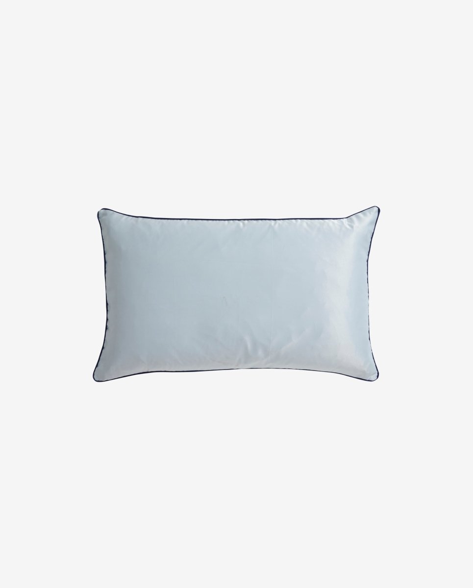 Ain Cushion Cover,l Light Blue/dark Blue, Nordal, sovrums textilier