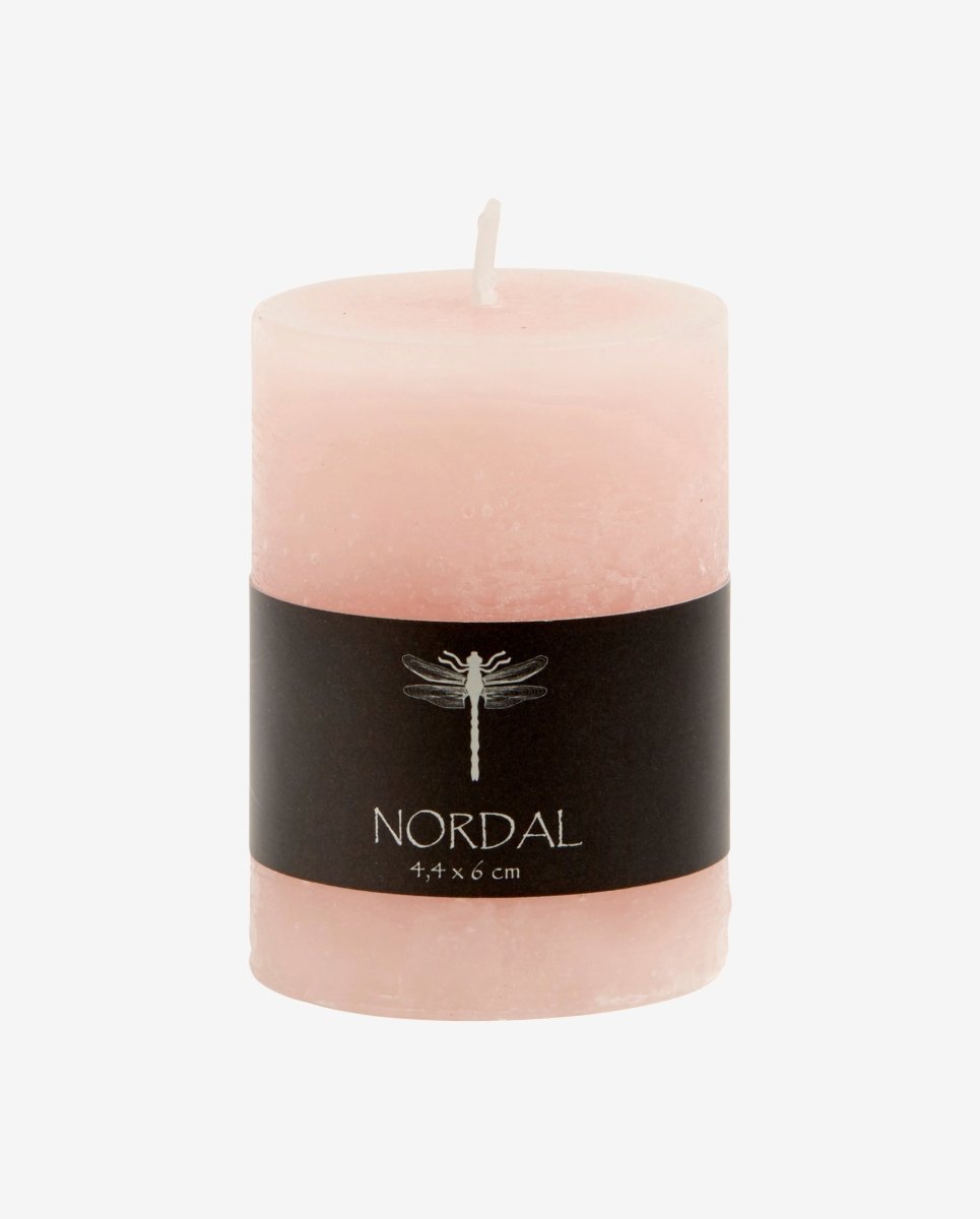 Candle, S - Rose, Nordal, ljus & ljuslyktor