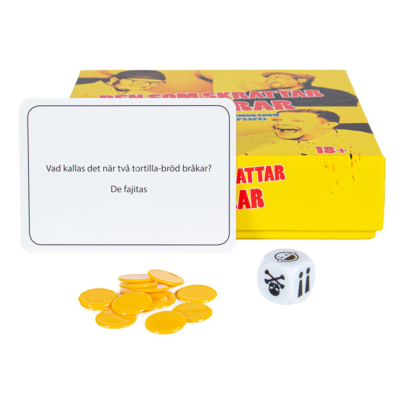 Den som skrattar förlorar spel, innehåll