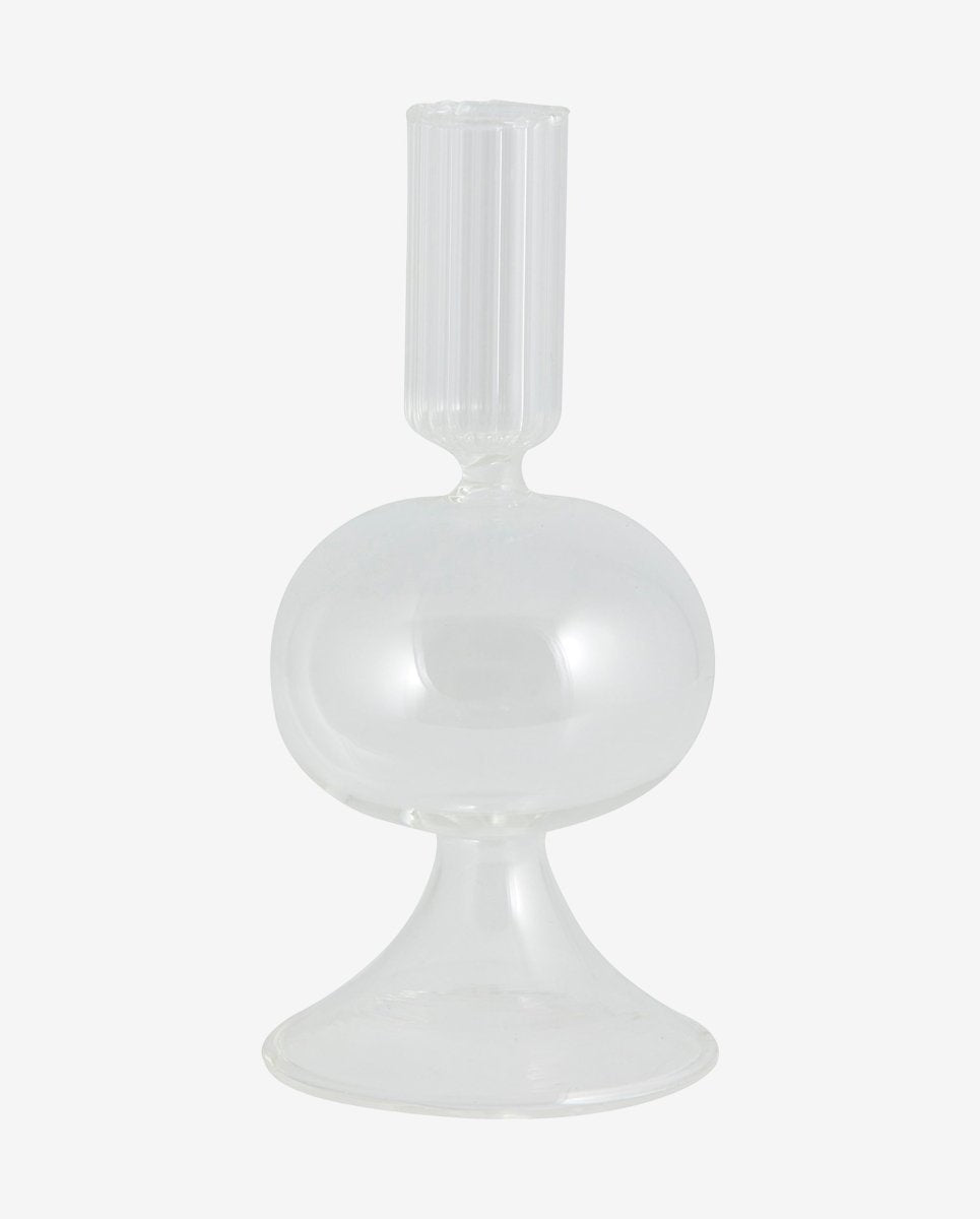 Eriska Candleholder, S, Clear, Nordal, ljus & ljuslyktor