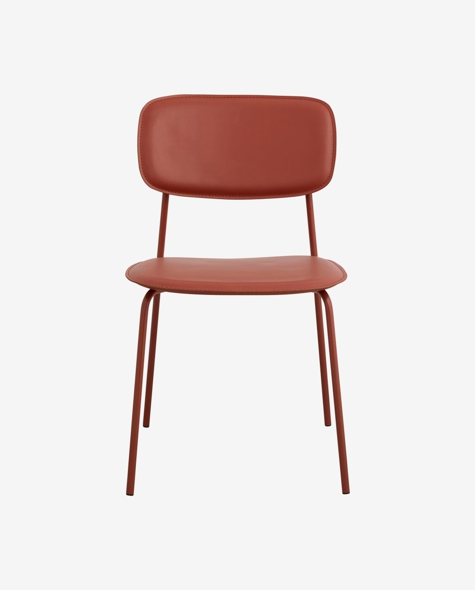 Esa Dining Chair - Rust Red, Nordal, stolar