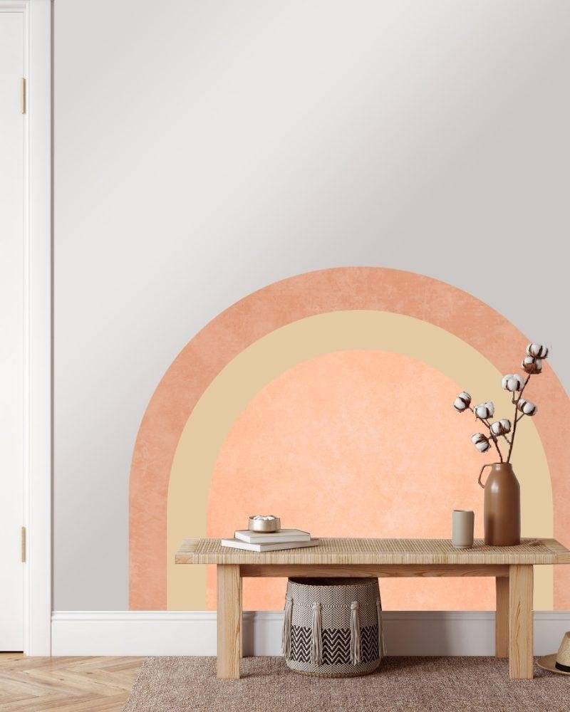 Uonlytech Arch Wall Decal Decor Wall Sticker, Flora Grossist, väggdekoration