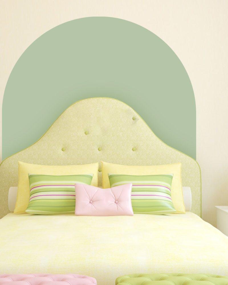 Removable Wallpaper Boho Arch Peel And Stick Jge006, Flora Grossist, väggdekoration