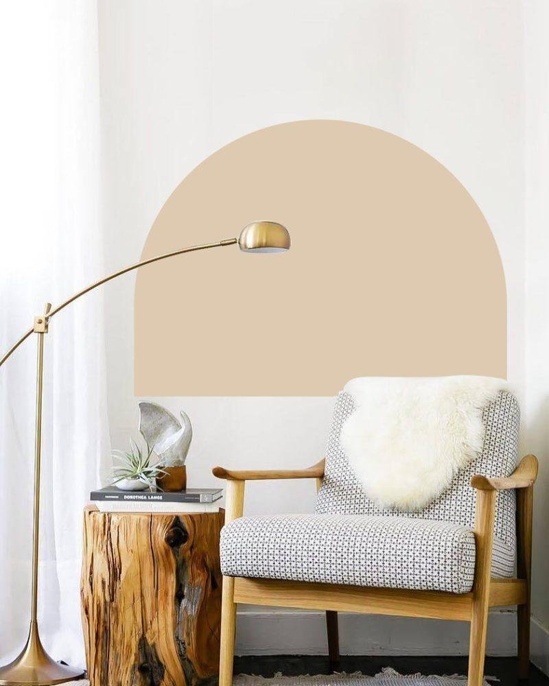 Removable Wallpaper Boho Arch Peel And Stick Jge007, Flora Grossist, väggdekoration