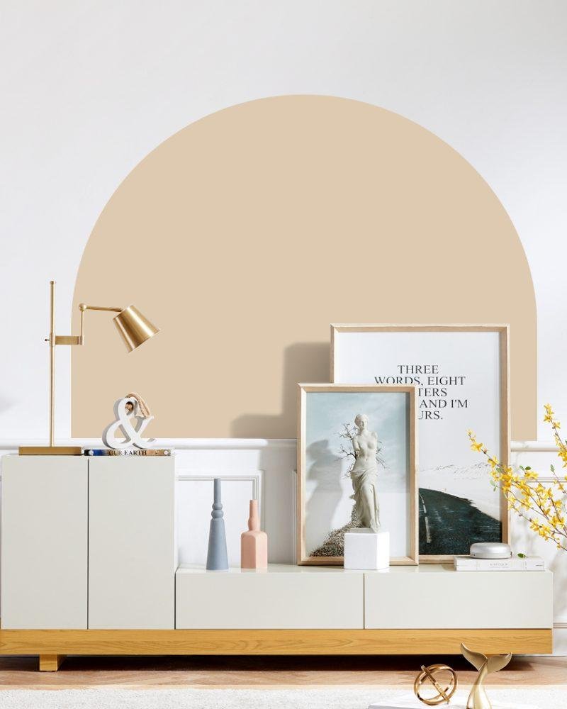 Removable Wallpaper Boho Arch Peel And Stick Jge007, Flora Grossist, väggdekoration