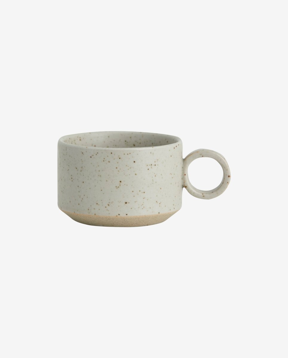 Grainy Tea Cup W. Handle, Sand, Nordal, koppar och muggar