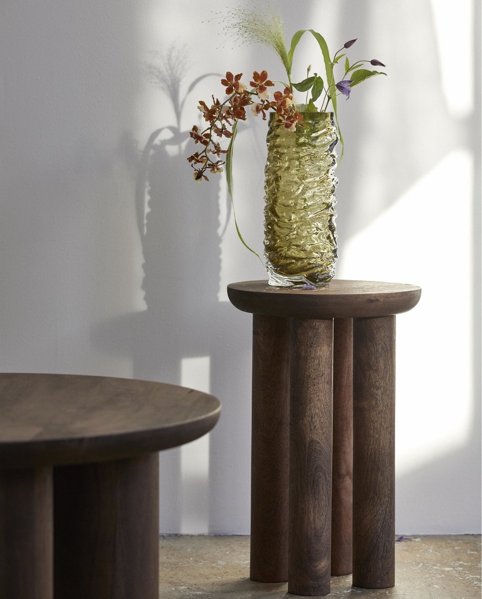 Helin Side Table - Dark Brown, Nordal, bord