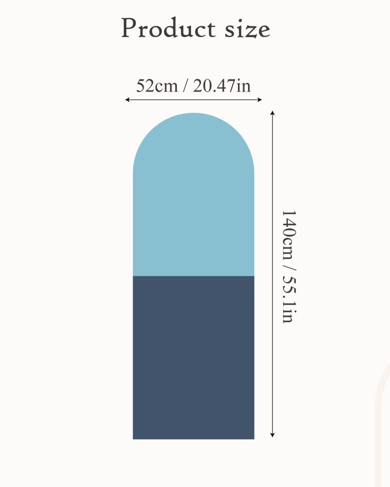 Bågformade Väggdekaler – Moderna Väggstickers Jgb001, Flora Grossist, väggdekoration