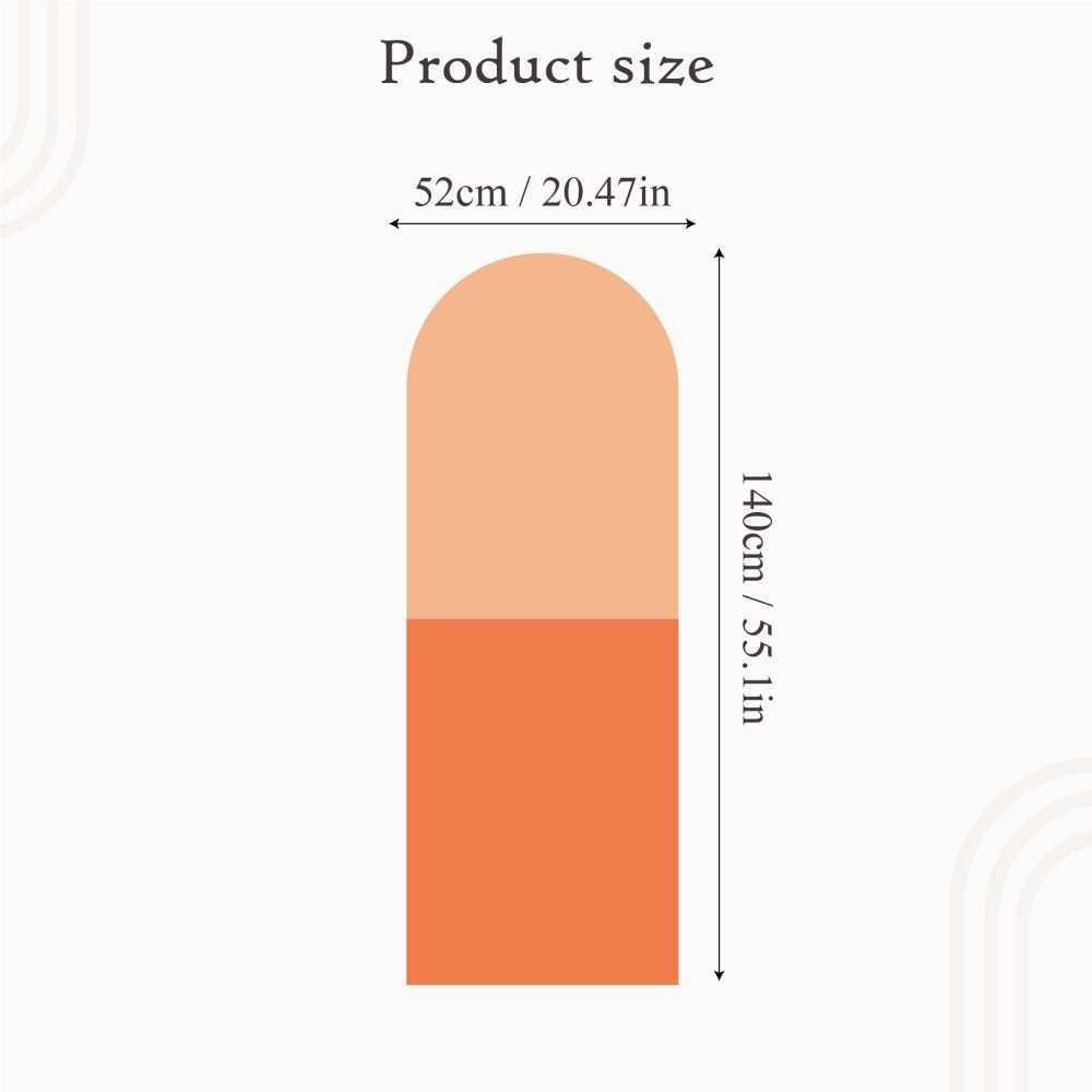 Bågformade Väggdekaler – Moderna Väggstickers Jgb003, Flora Grossist, väggdekoration