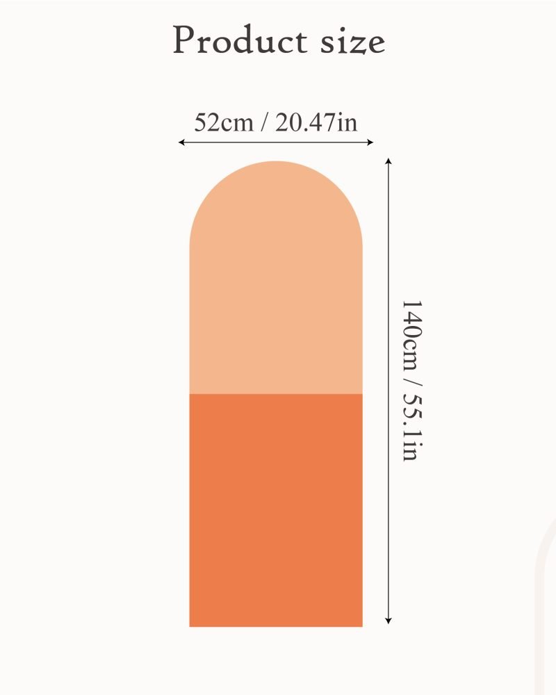Bågformade Väggdekaler – Moderna Väggstickers Jgb003, Flora Grossist, väggdekoration