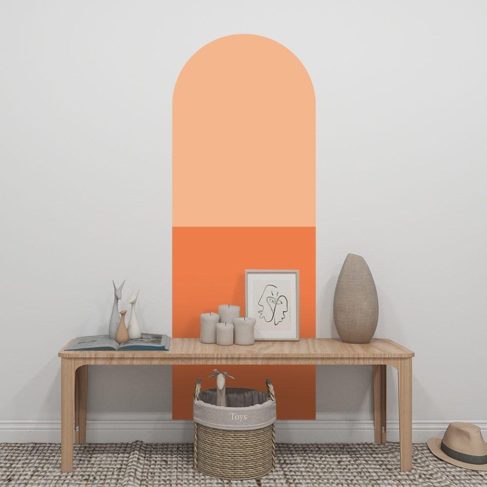 Bågformade Väggdekaler – Moderna Väggstickers Jgb003, Flora Grossist, väggdekoration