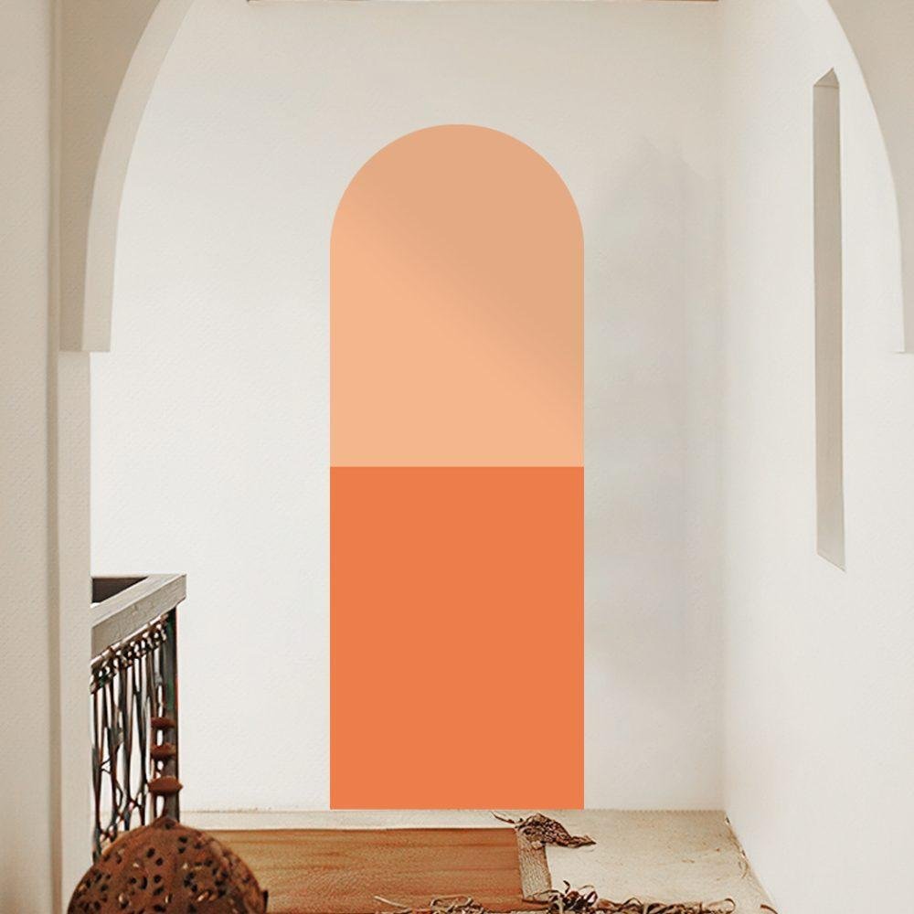 Bågformade Väggdekaler – Moderna Väggstickers Jgb003, Flora Grossist, väggdekoration