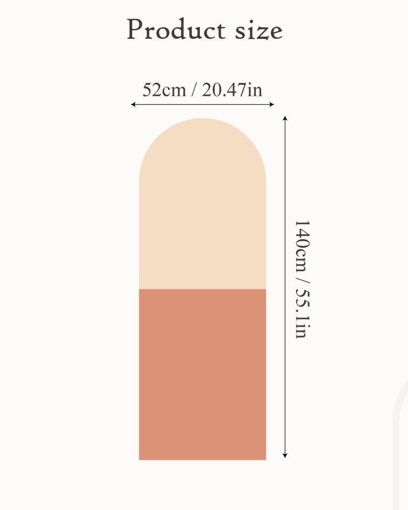 Bågformade Väggdekaler – Moderna Väggstickers Jgb004, Flora Grossist, väggdekoration