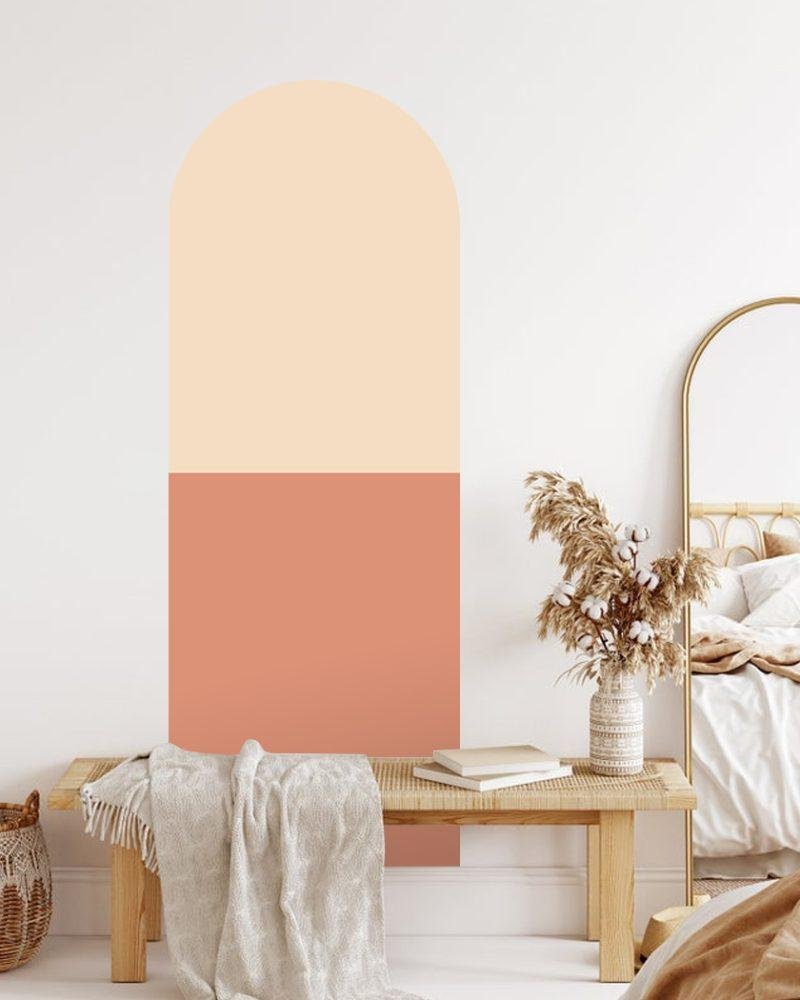 Bågformade Väggdekaler – Moderna Väggstickers Jgb004, Flora Grossist, väggdekoration