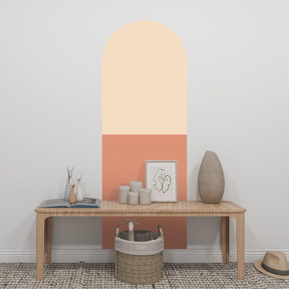 Bågformade Väggdekaler – Moderna Väggstickers Jgb004, Flora Grossist, väggdekoration