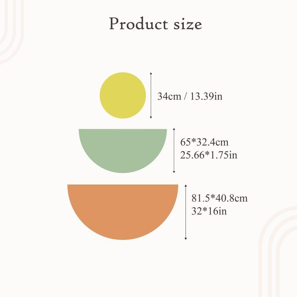 Arch Wall Decal Boho Wall Decor Sticker Jgc005, Flora Grossist, väggdekoration