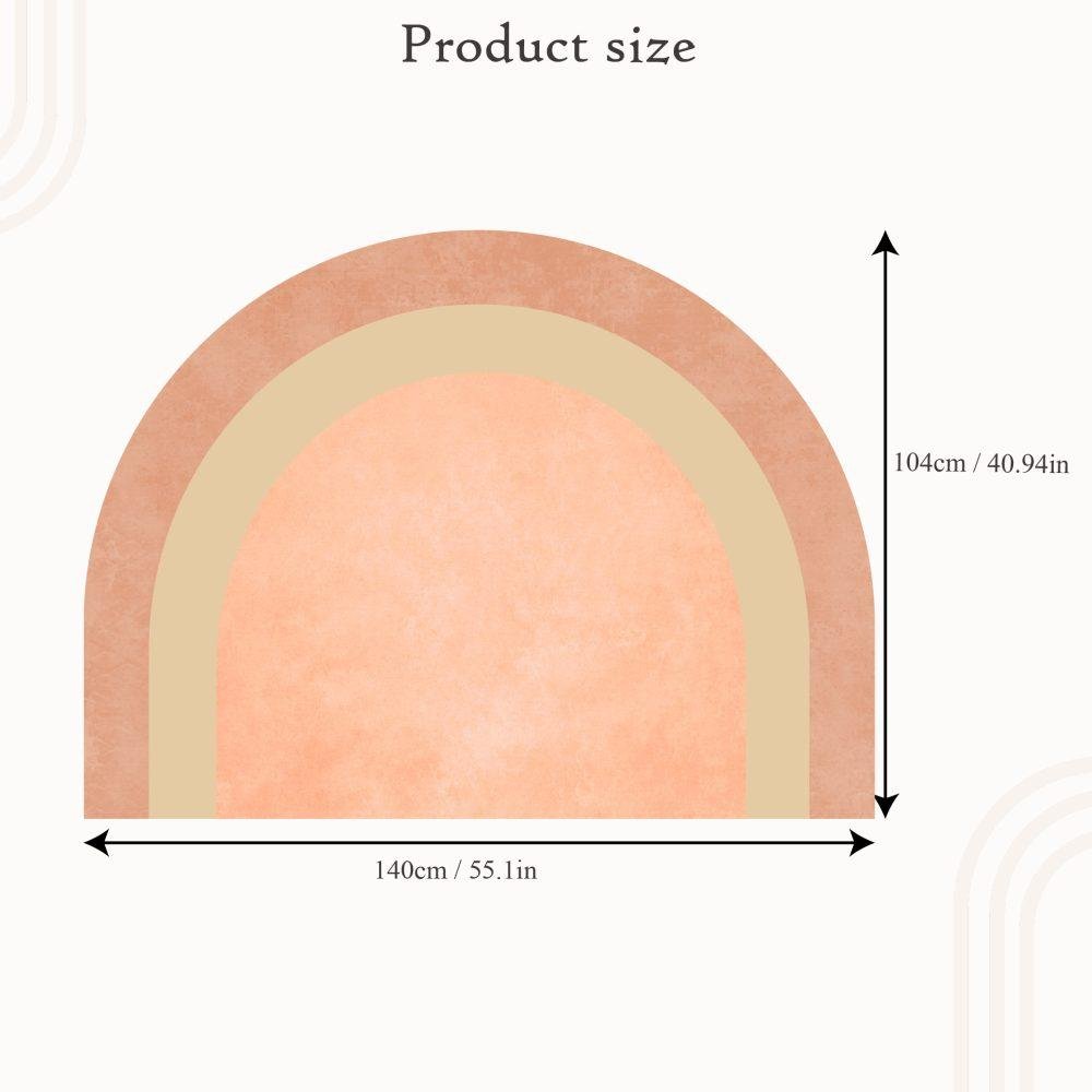 Uonlytech Arch Wall Decal Decor Wall Sticker, Flora Grossist, väggdekoration