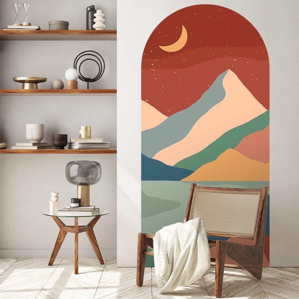 Arabian Night Art Renovering Vattentät Väggmålning, Flora Grossist, väggdekoration