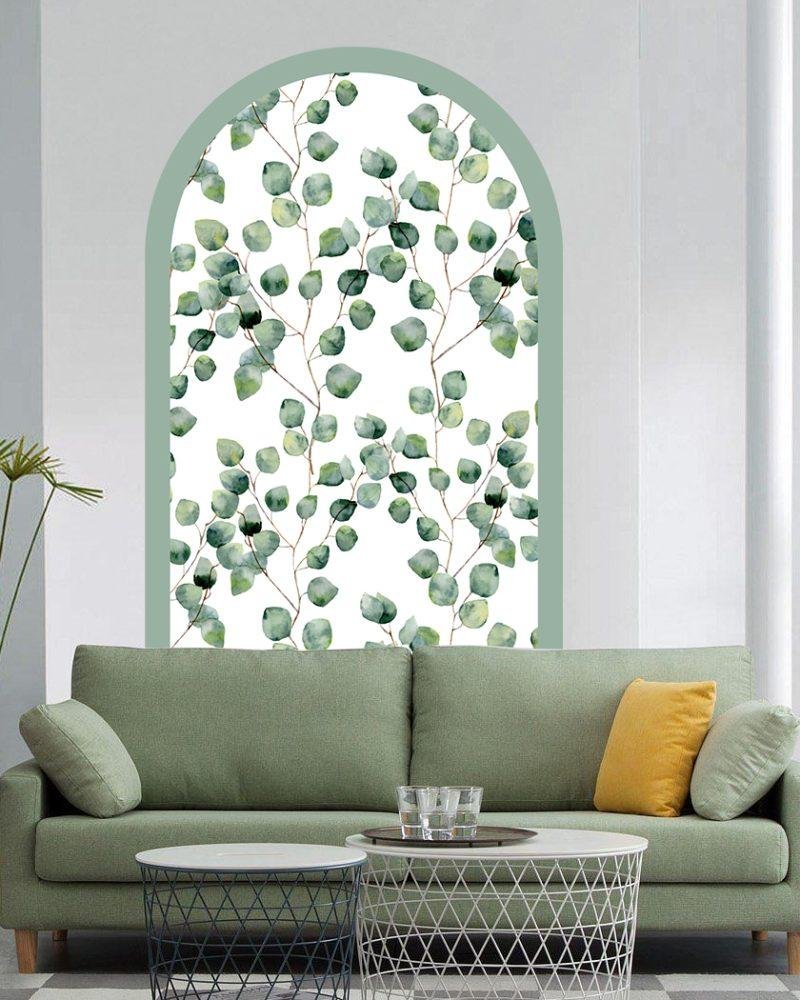 Målad Film Glasfilmer Sekretessfönsterfilm Statisk, Flora Grossist, väggdekoration