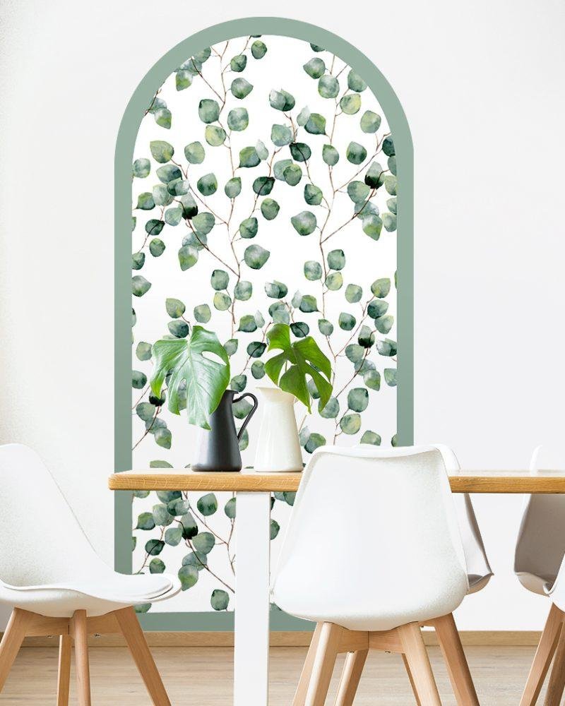 Målad Film Glasfilmer Sekretessfönsterfilm Statisk, Flora Grossist, väggdekoration