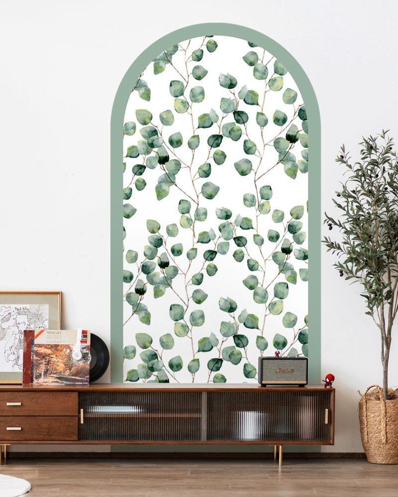 Målad Film Glasfilmer Sekretessfönsterfilm Statisk, Flora Grossist, väggdekoration