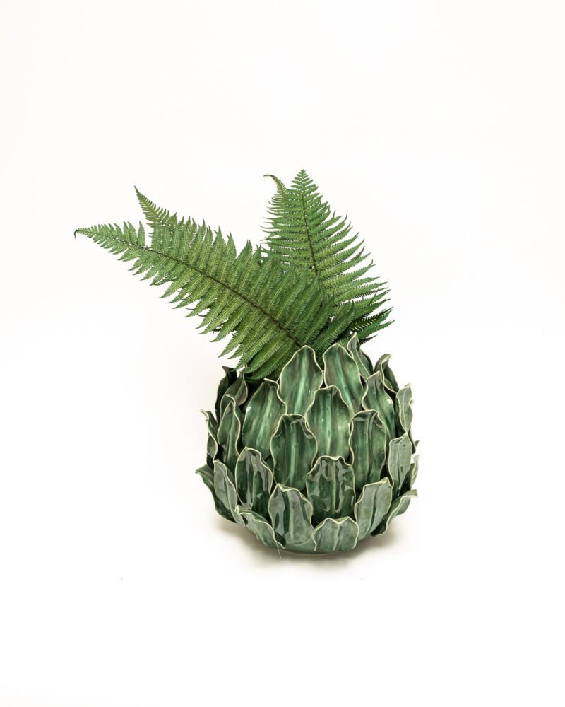 Ormbunke Grön- 5 St., Flora Grossist, konserverade-blommor