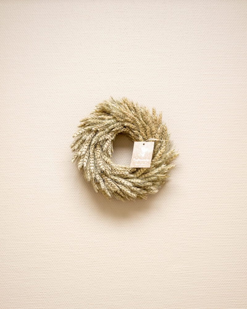 Vete Krans Naturell – Torkade Blommor, Flora Grossist, torkade-blommor