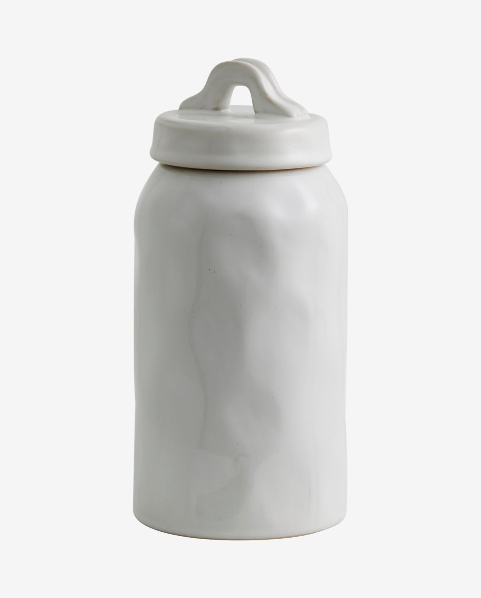Lulo Storage, 1300 Ml, White Glace, Nordal, förvaring