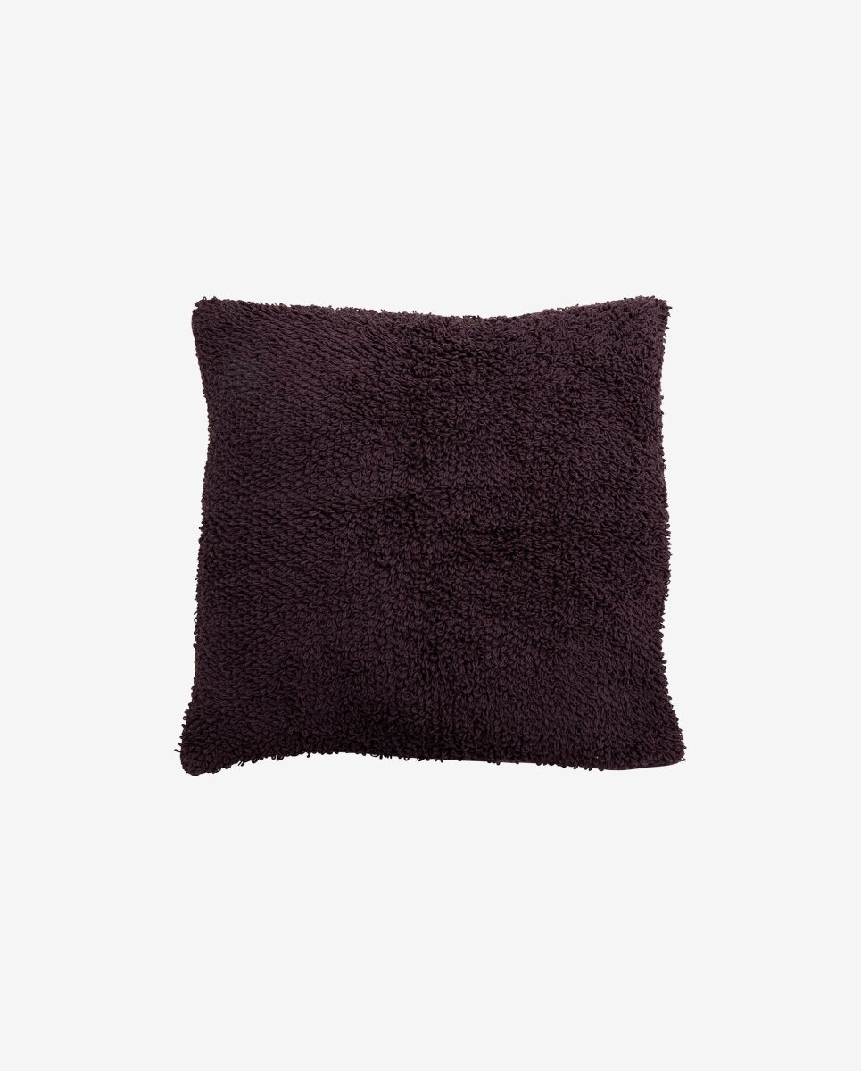 Lyra Cushion Cover, L, Knitted, Burgundy, Nordal, sovrums textilier