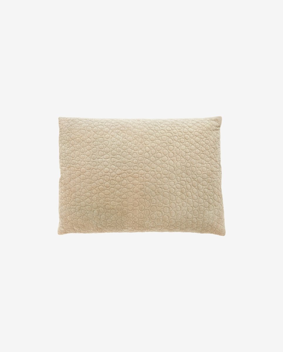 Mizar Cushion Cover, Pistach/grey Velvet, Nordal, sovrums textilier