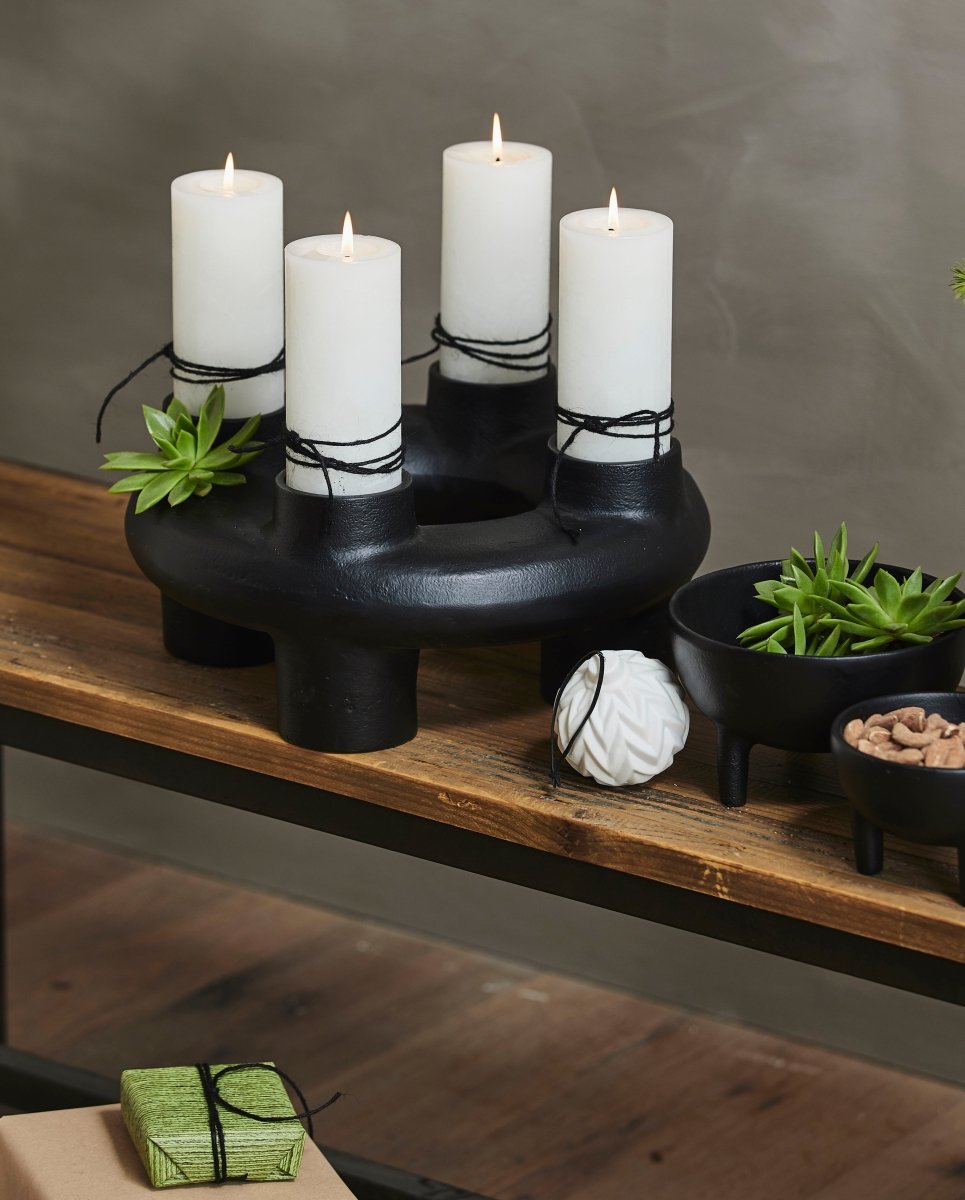 Senja Candle Holder, Large, F/4 Candles, Nordal, ljus & ljuslyktor