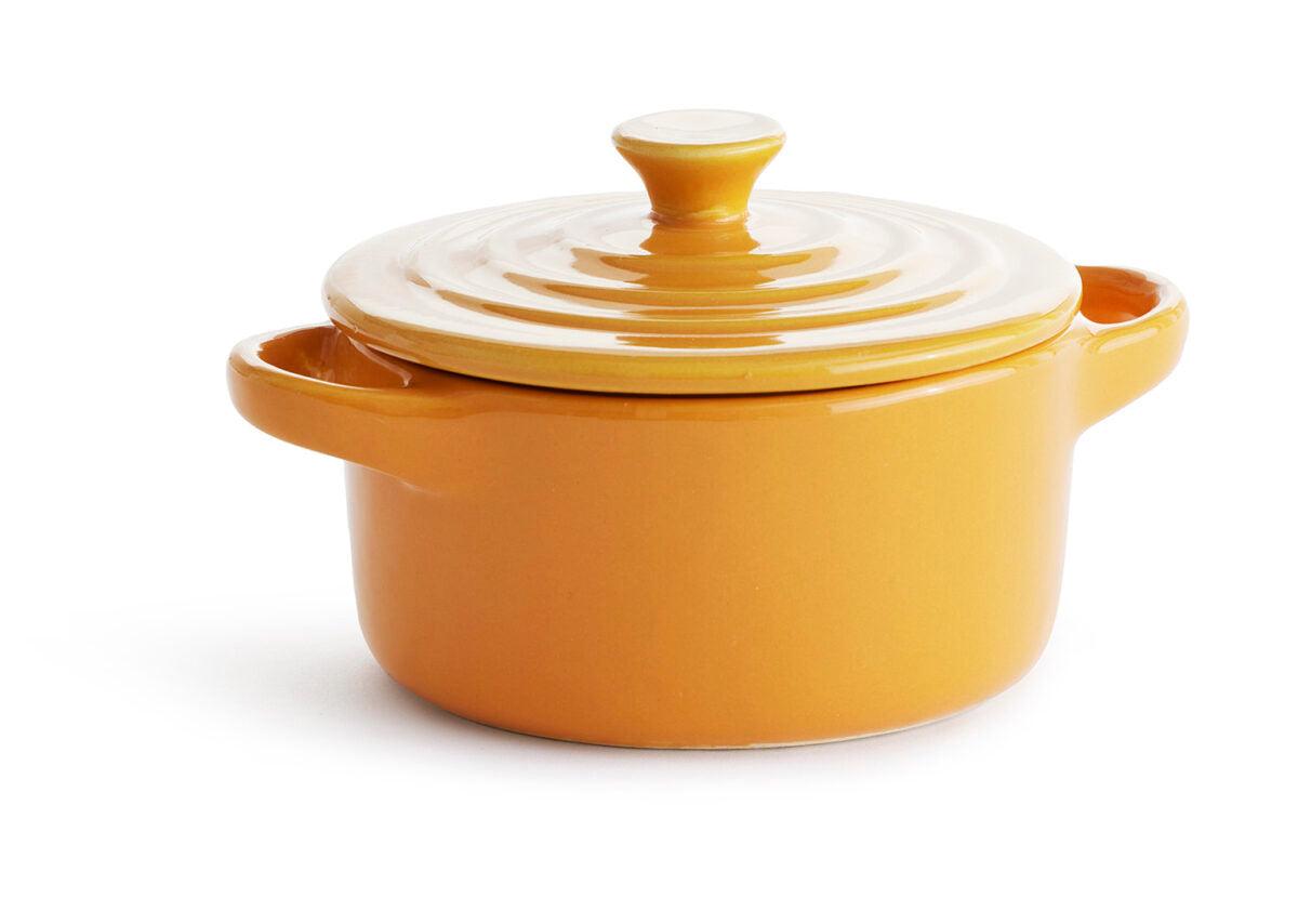 Minigrytor i Keramik – Set om 4 – Mörk Mix, House of Regalo, kök-och-heminredning