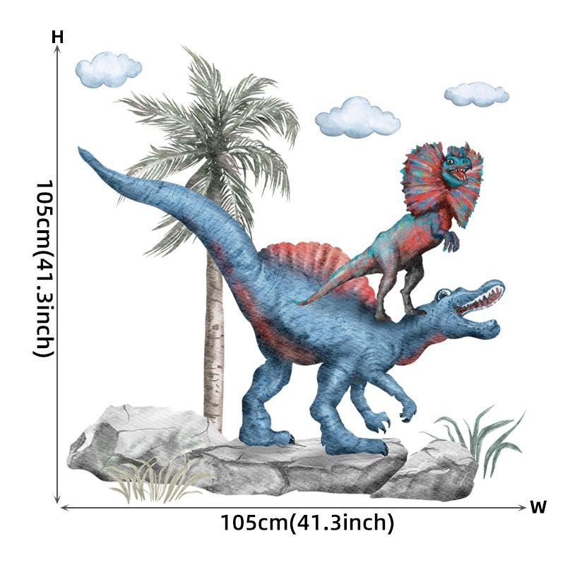 Baby Boy Room Stickers Children’s Wall Stickers Animal Sticker, Flora Grossist, Barnrum