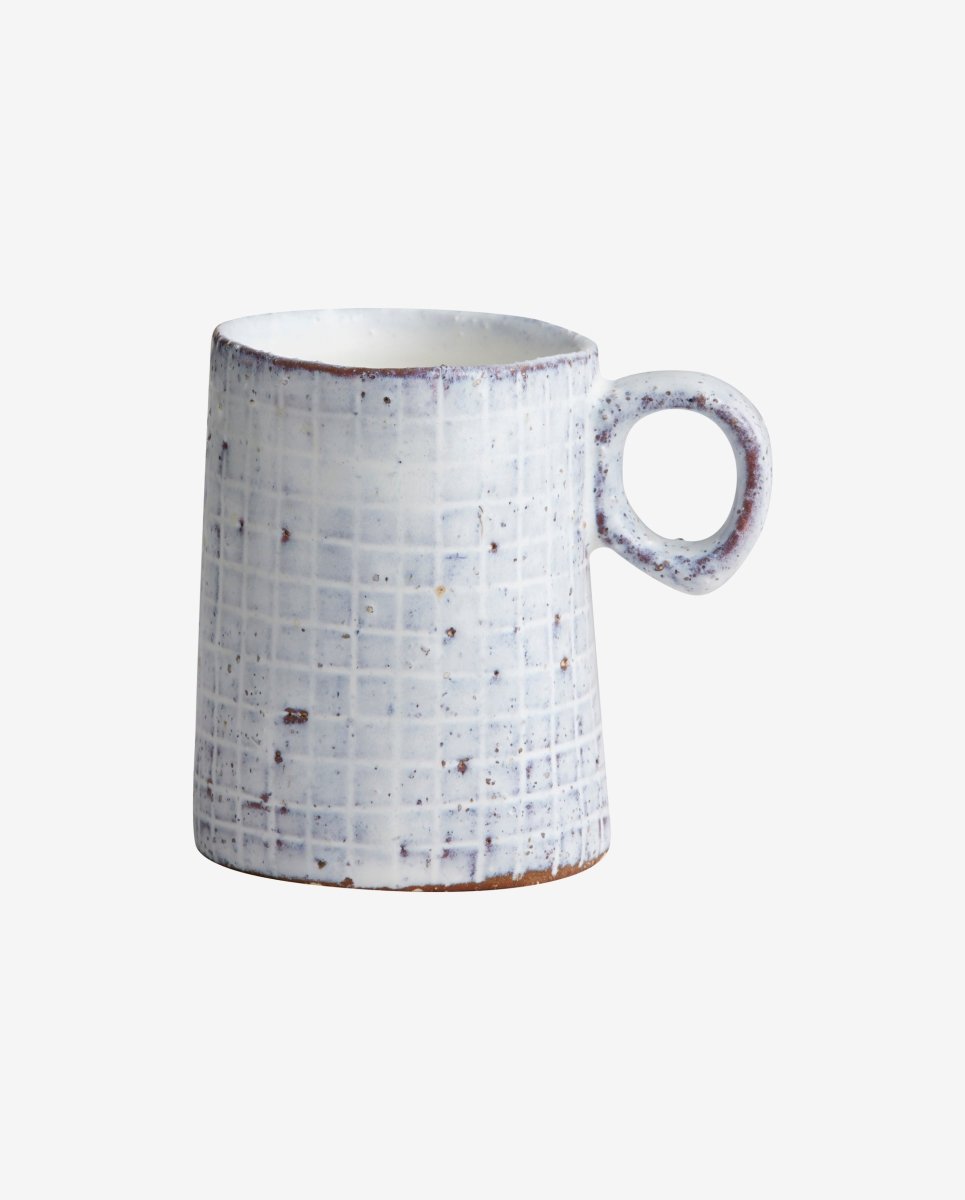 Soisalo Cup With Check, S, Ice Blue, Nordal, koppar och muggar