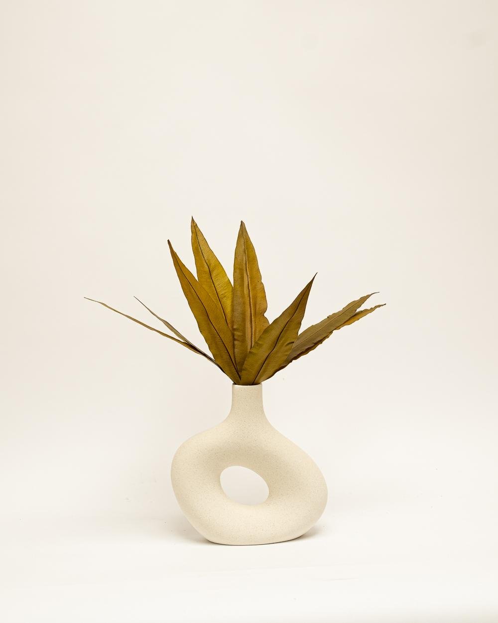 Tropiska Blad Gul – 5 St., Flora Grossist, konserverade-blommor